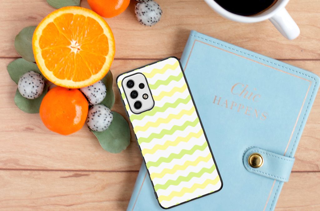 Samsung Galaxy A23 Back Case Waves Yellow B2C Telecom