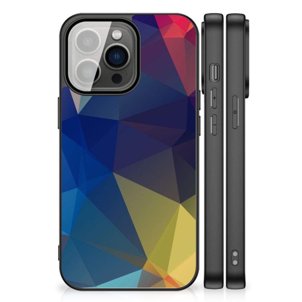 iPhone 13 Pro Backcover Polygon Dark B2C Telecom
