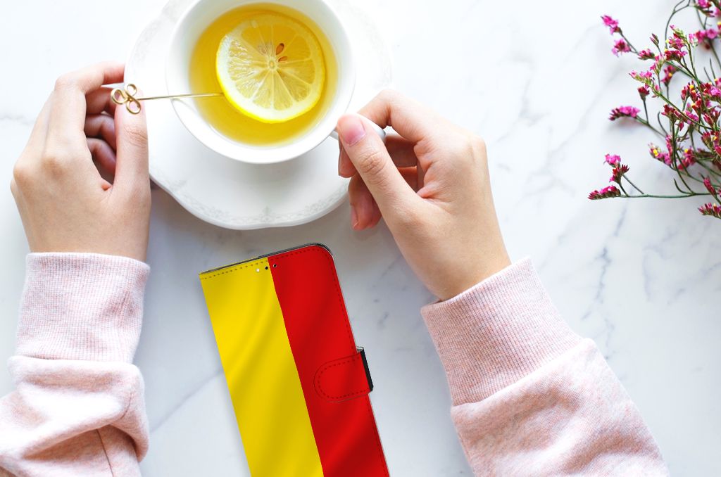 Samsung Galaxy A23 Bookstyle Case Belgische Vlag