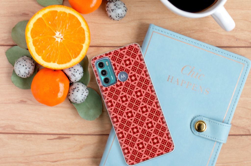 Motorola Moto G60 TPU bumper Batik Rood B2C Telecom