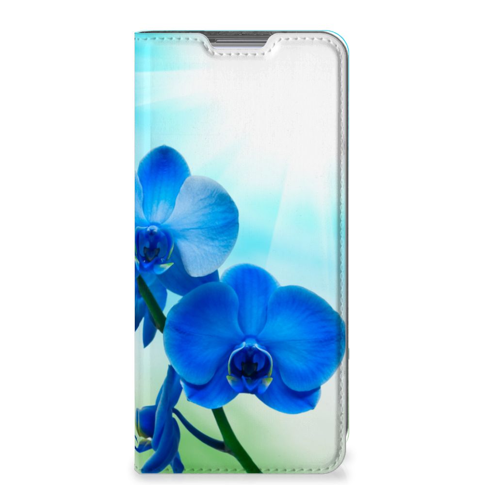 Xiaomi 12 | 12X Smart Cover Orchidee Blauw - Cadeau voor je Moeder - B2C Telecom