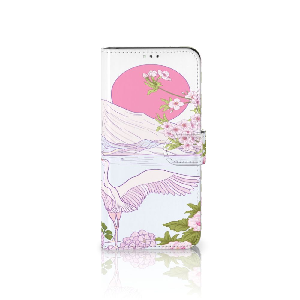 Samsung Galaxy A12 Telefoonhoesje met Pasjes Bird Standing