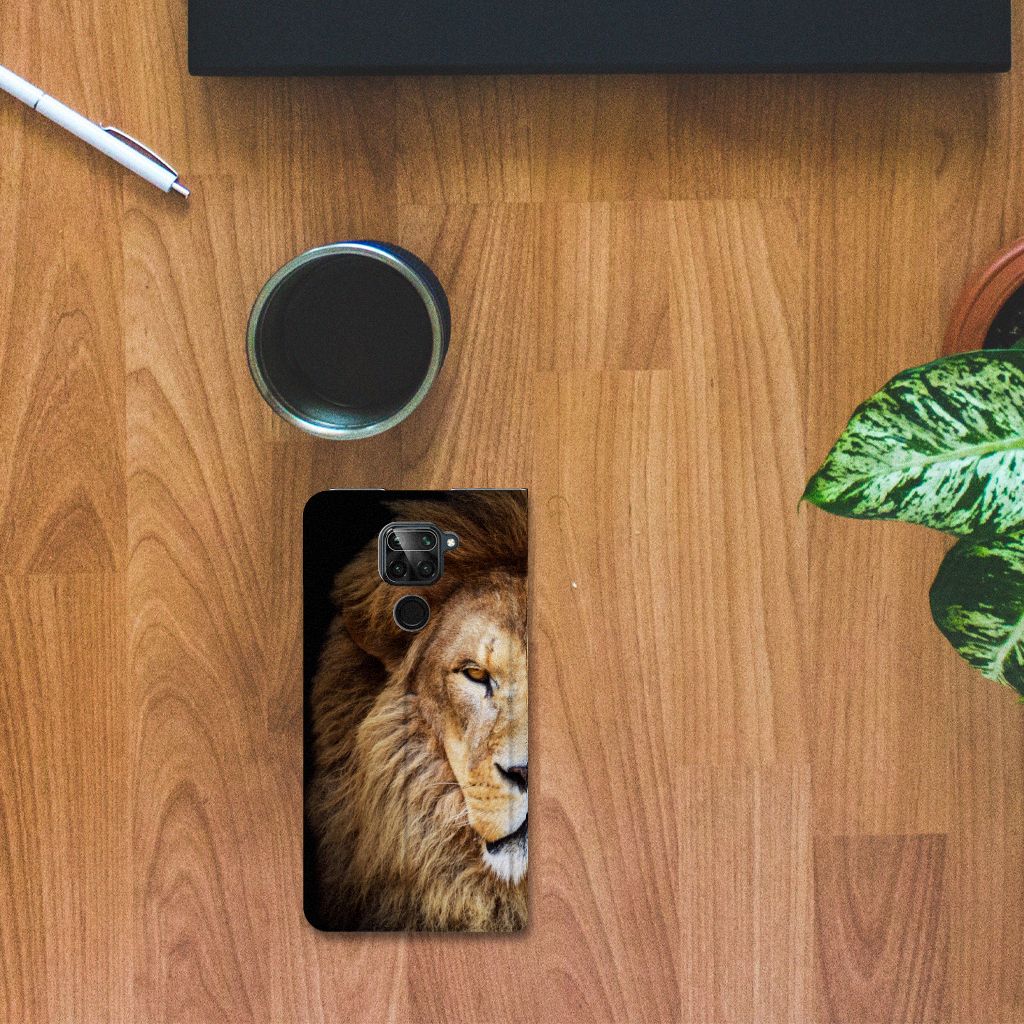 Xiaomi Redmi Note 9 Hoesje maken Leeuw - B2C Telecom
