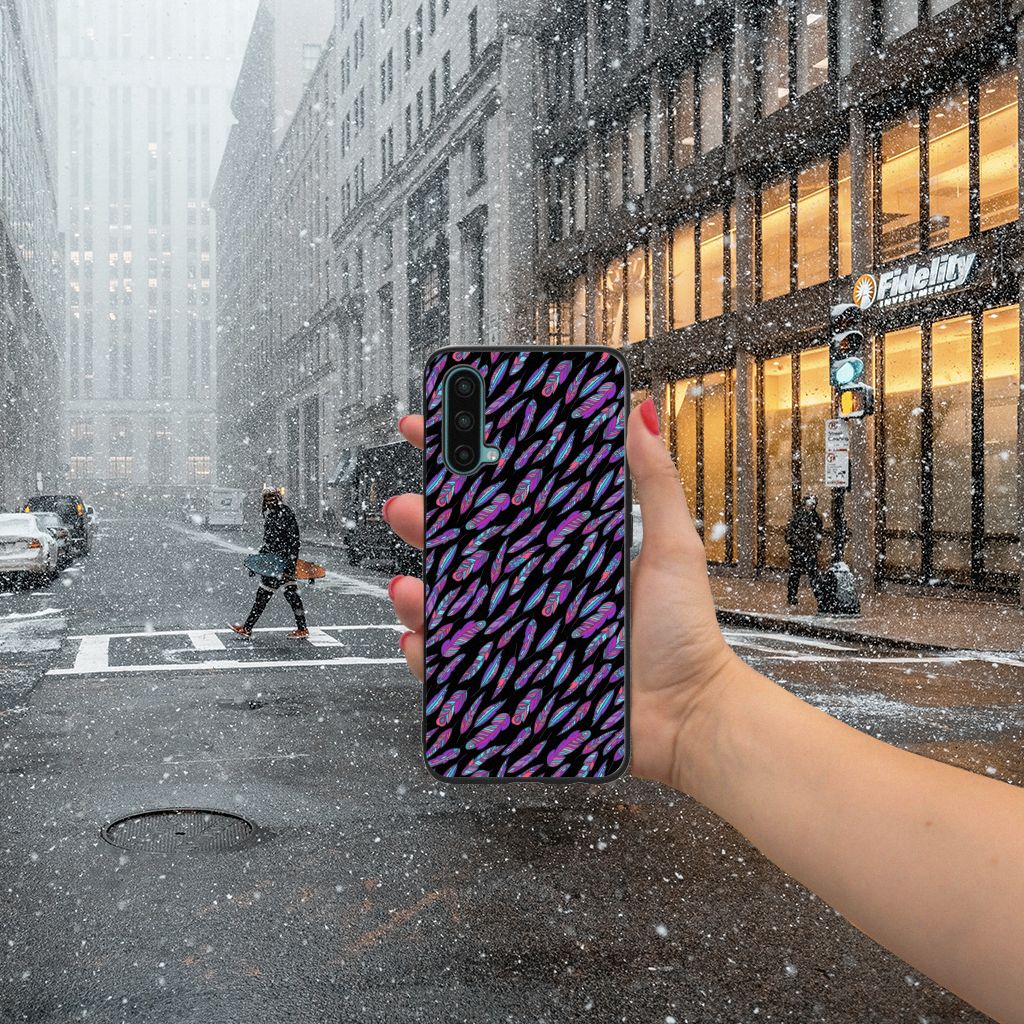 OnePlus Nord CE 5G Back Case Feathers Color B2C Telecom