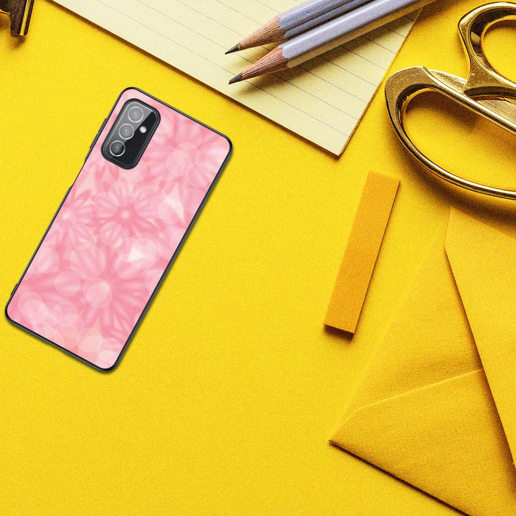 Samsung Galaxy M52 Bloemen Hoesje Spring Flowers B2C Telecom