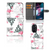 Motorola Edge 30 Pro Telefoonhoesje met Pasjes Flamingo Triangle
