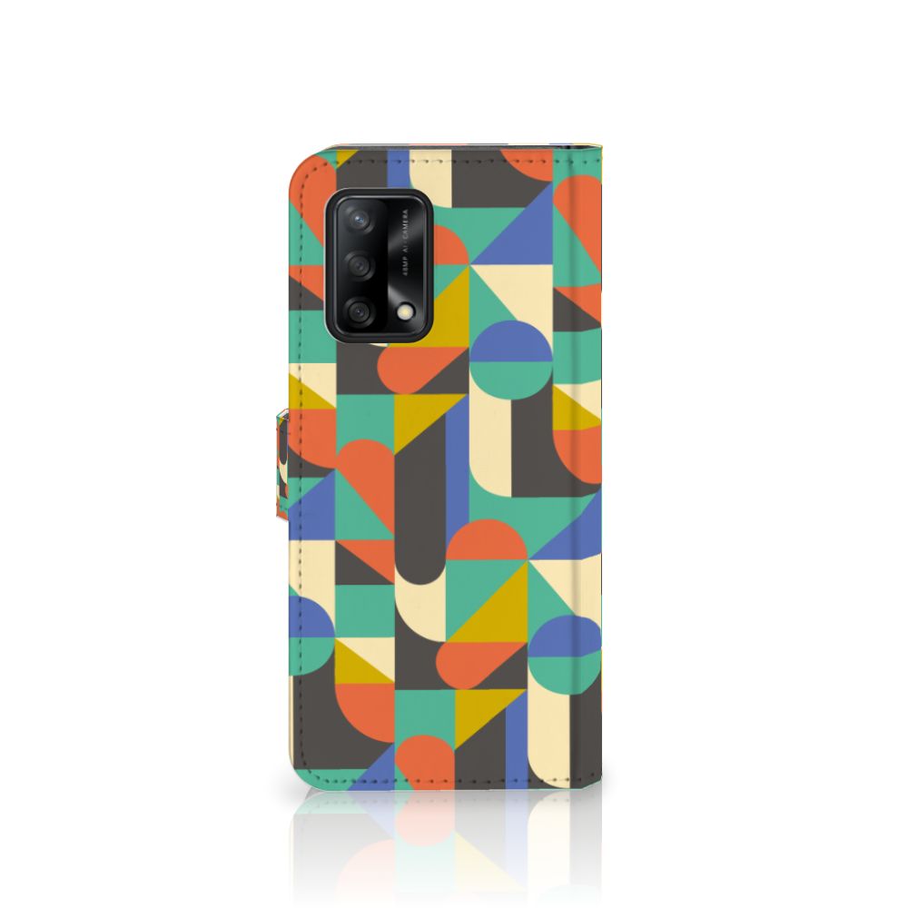 OPPO A74 4G Telefoon Hoesje Funky Retro