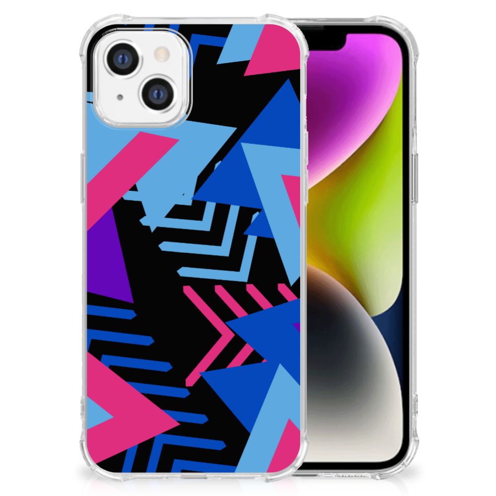 iPhone 14 Shockproof Case Funky Triangle