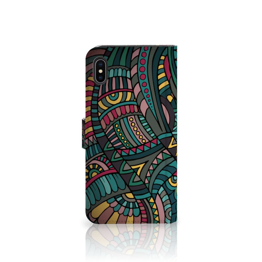 Apple iPhone Xs Max Telefoon Hoesje Aztec