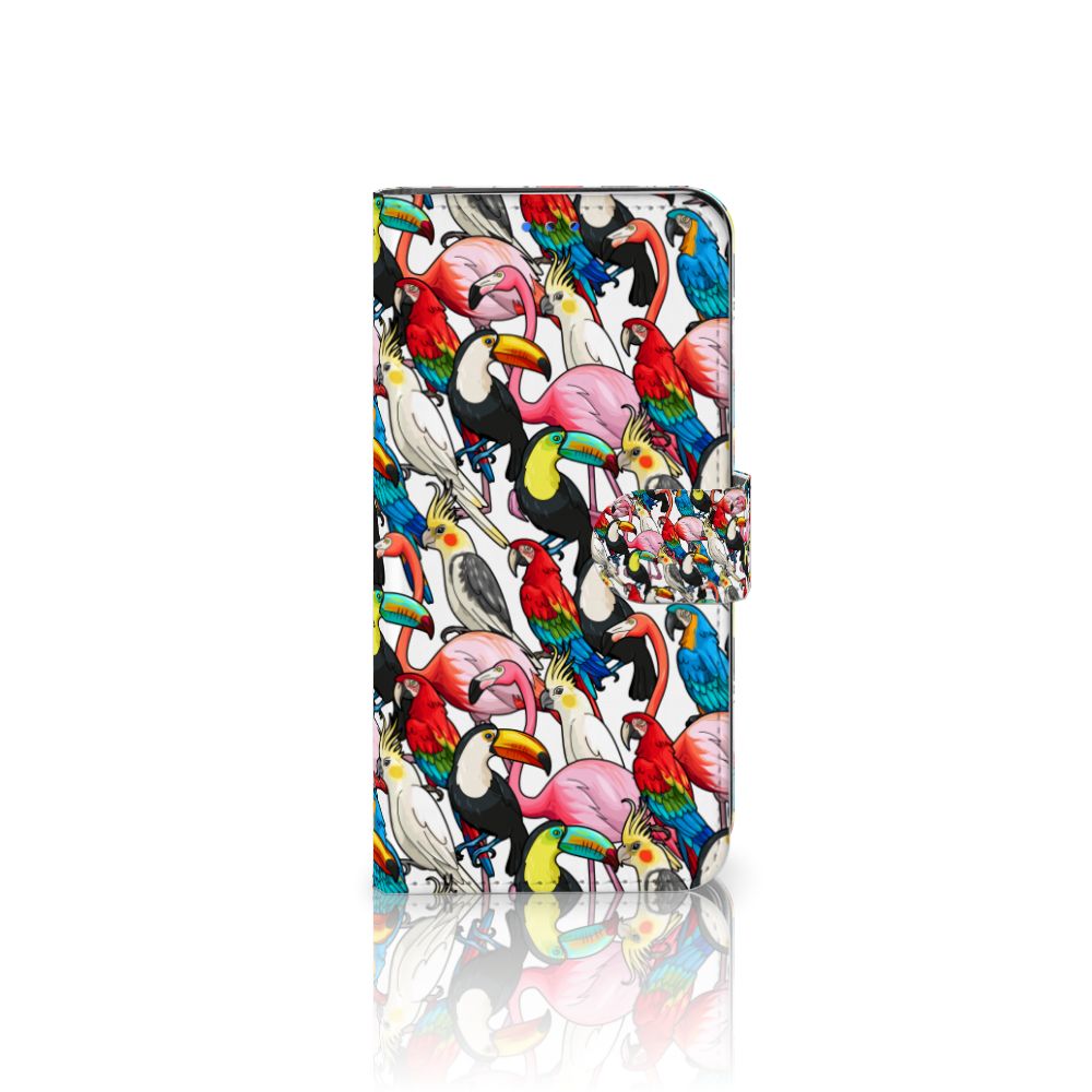 Huawei P Smart 2020 Telefoonhoesje met Pasjes Birds