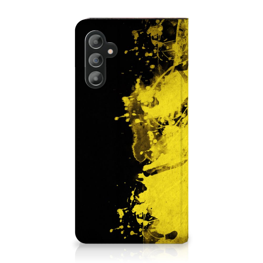Samsung Galaxy A14 5G Standcase België met zwart-gouden ontwerpelementen