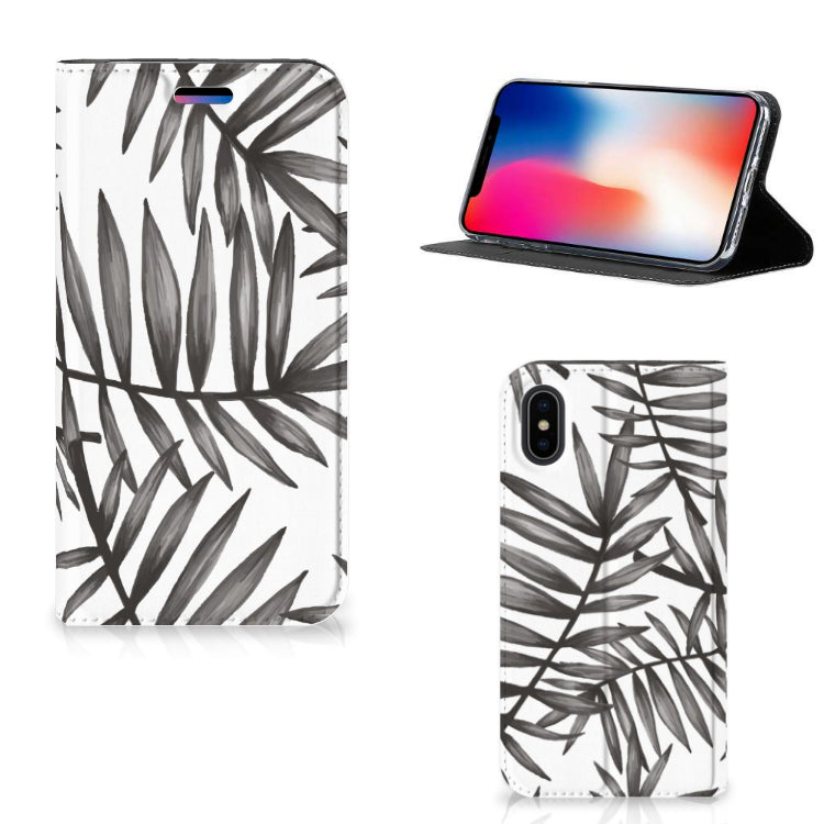 Apple iPhone X | Xs Smart Cover Leaves Grey