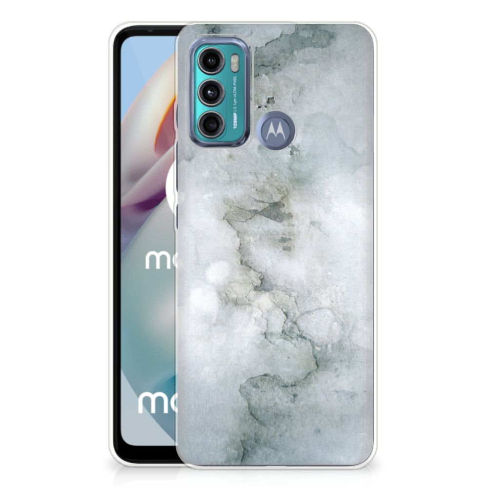 Hoesje maken Motorola Moto G60 Painting Grey B2C Telecom