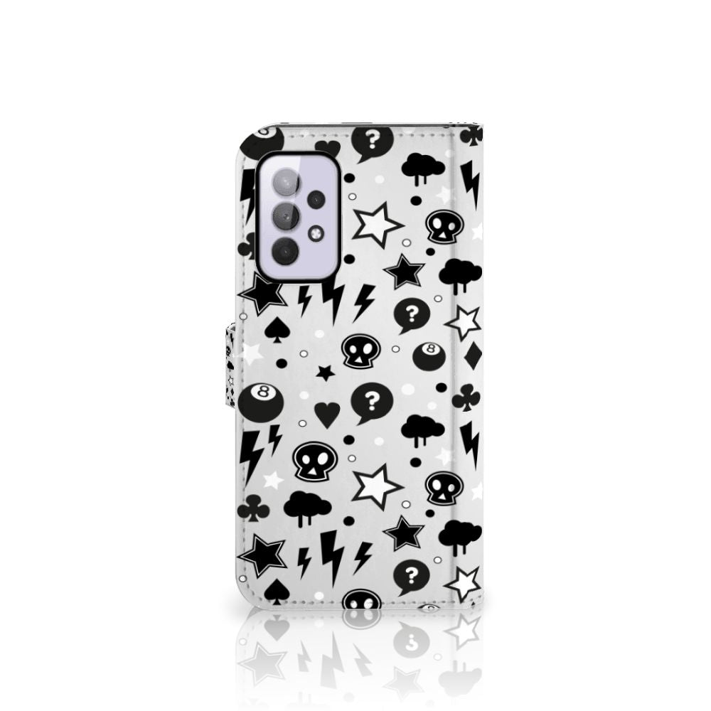 Telefoonhoesje met Naam Samsung Galaxy A33 5G Silver Punk
