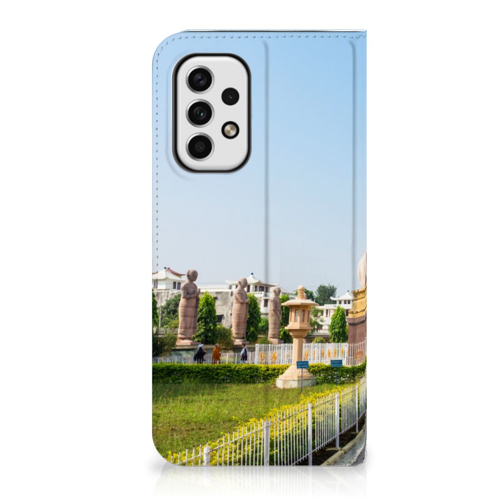 Samsung Galaxy A23 Book Cover Boeddha - B2C Telecom