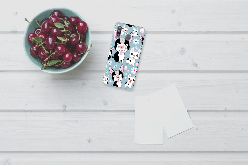 Samsung Galaxy M30 TPU Hoesje Hondjes