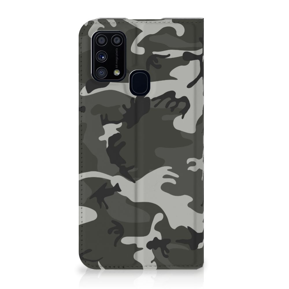 Samsung Galaxy M31 Hoesje met Magneet Army Light - B2C Telecom
