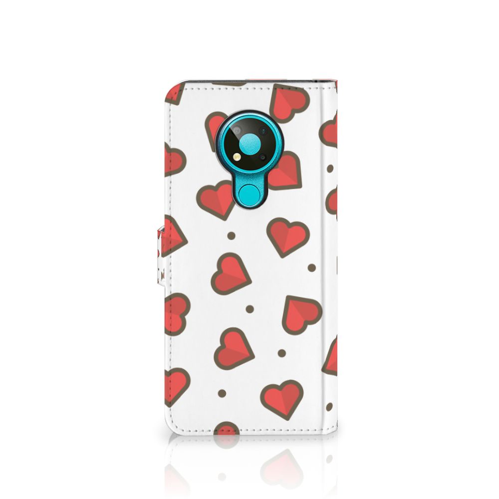 Nokia 3.4 Telefoon Hoesje Hearts