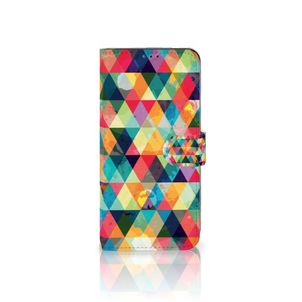Motorola Moto G9 Play | E7 Plus Telefoon Hoesje Geruit