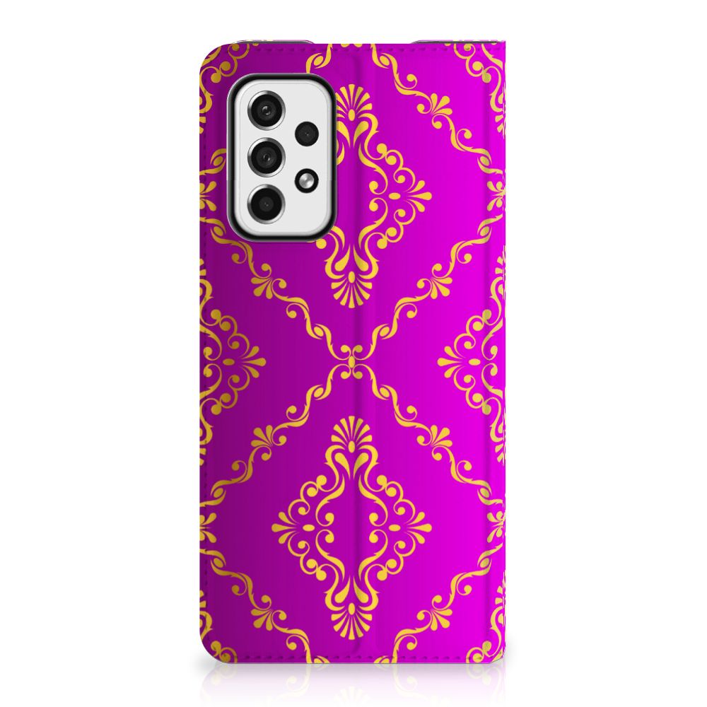 Telefoon Hoesje Samsung Galaxy A73 Barok Roze - B2C Telecom