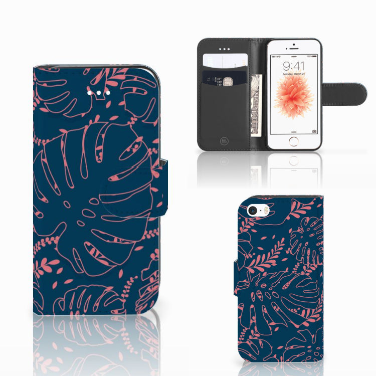 Apple iPhone 5 | 5s | SE Hoesje Palm Leaves