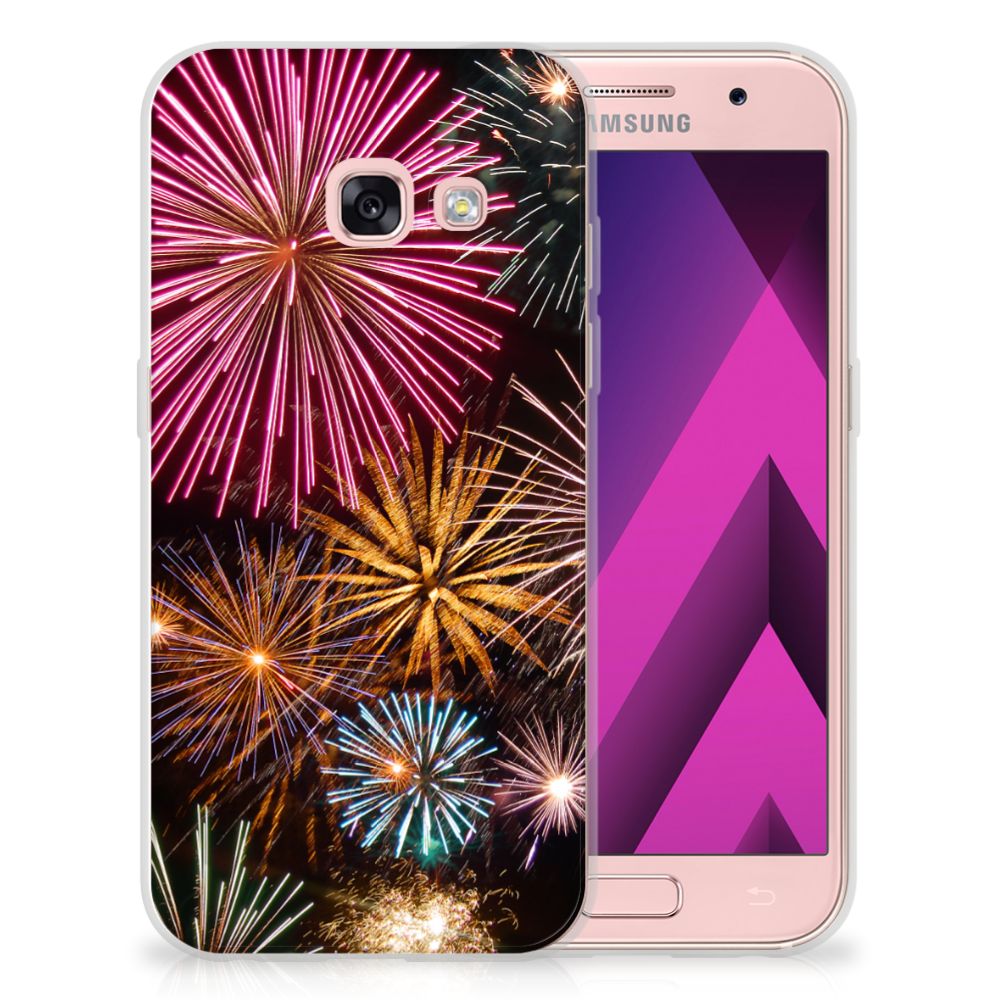 Samsung Galaxy A3 2017 Silicone Back Cover Vuurwerk