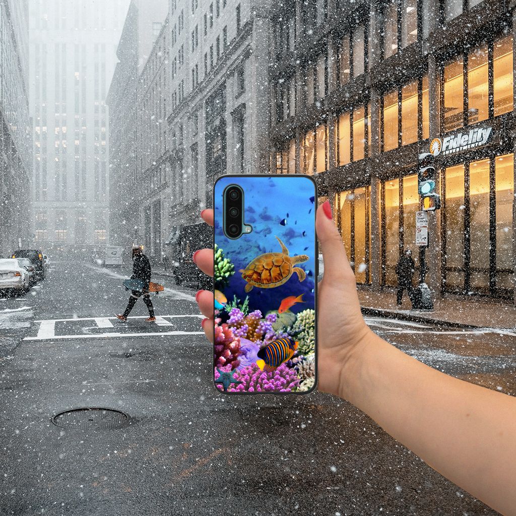 OnePlus Nord CE 5G Dierenprint Telefoonhoesje Vissen B2C Telecom