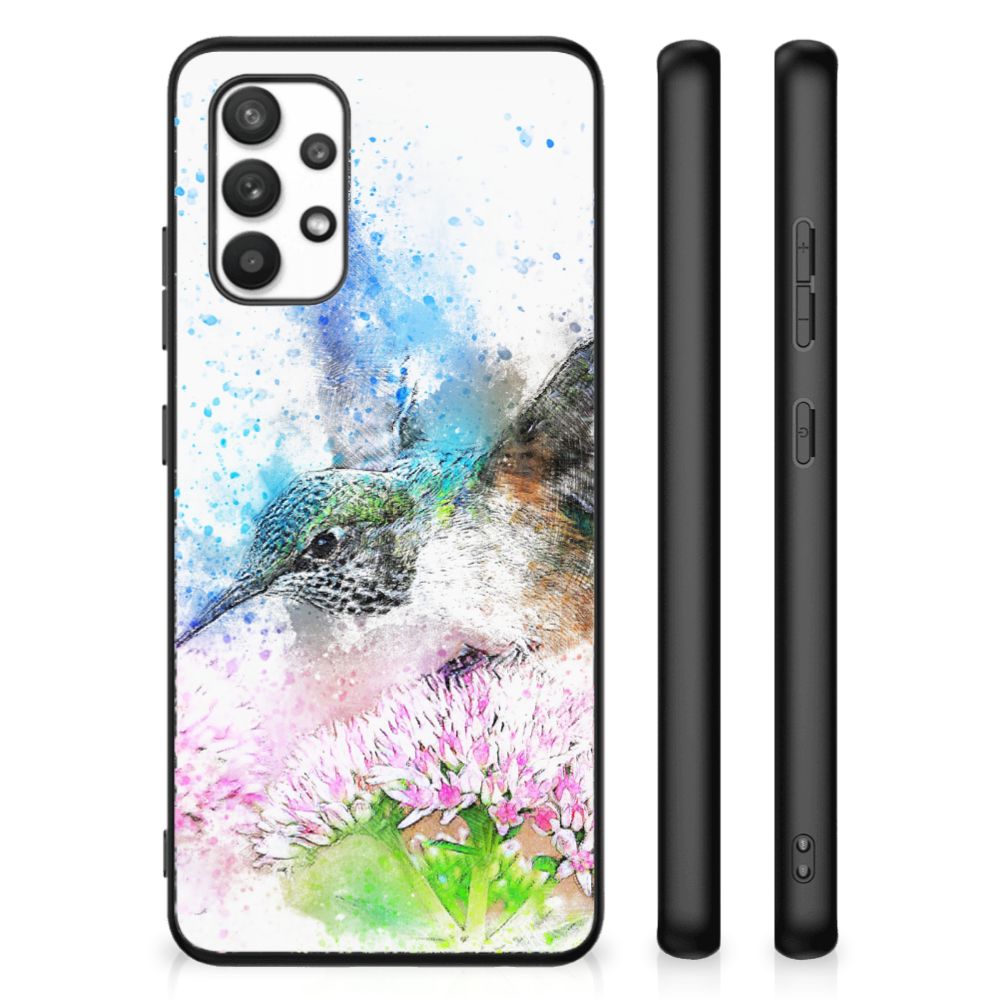 Kleurrijke Telefoonhoesje Samsung Galaxy A32 4G | A32 5G Enterprise Editie Vogel B2C Telecom