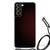 Samsung Galaxy S21 FE Doorzichtige Silicone Hoesje Geruit Rood B2C Telecom