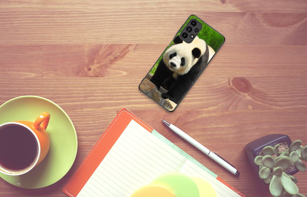Samsung Galaxy A13 4G Dierenprint Telefoonhoesje Panda B2C Telecom