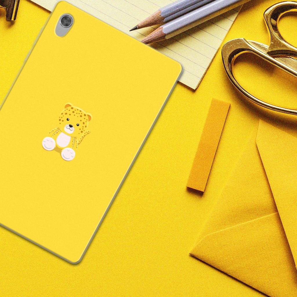 Lenovo Tab M10 HD (2de generatie) Tablet Back Cover Baby Leopard - B2C Telecom