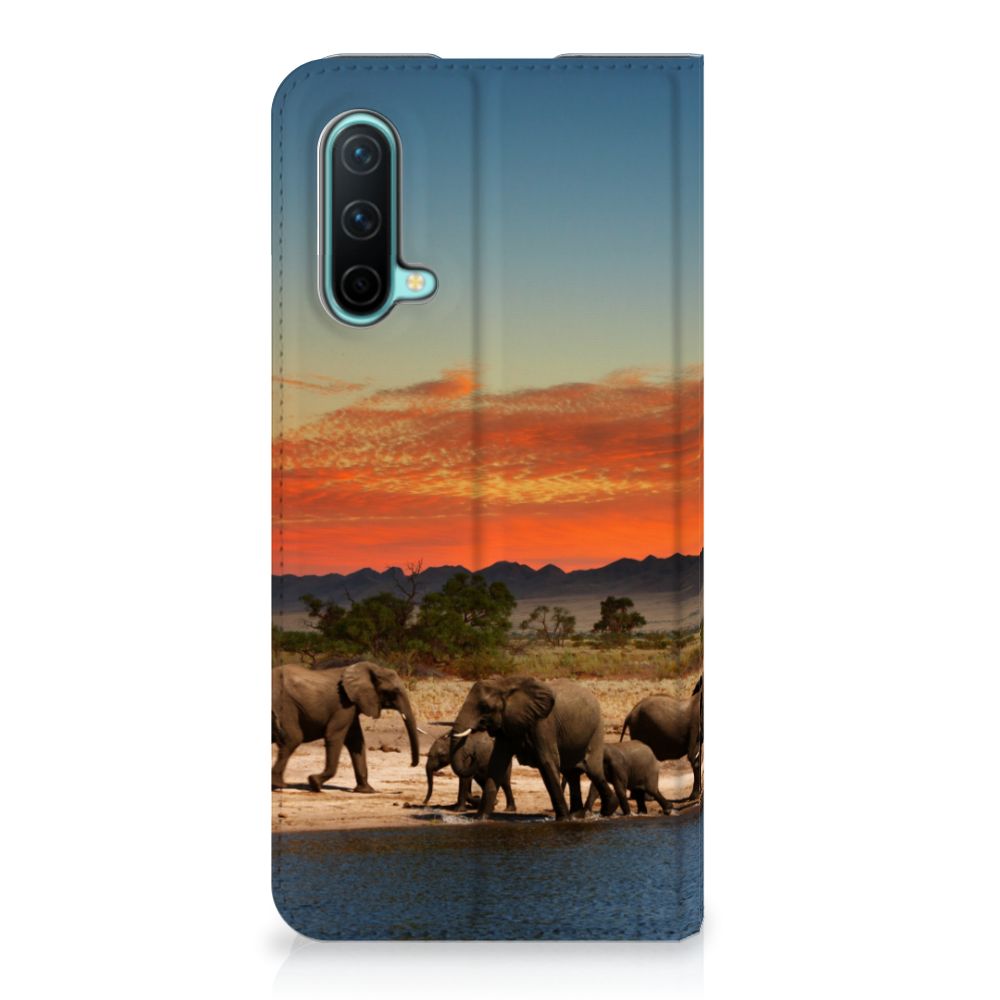 OnePlus Nord CE 5G Hoesje maken Olifanten - B2C Telecom