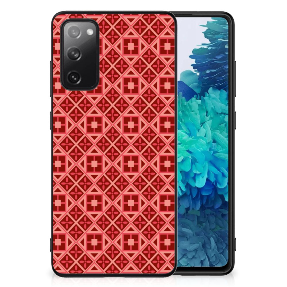Samsung Galaxy S20 FE Back Case Batik Rood B2C Telecom