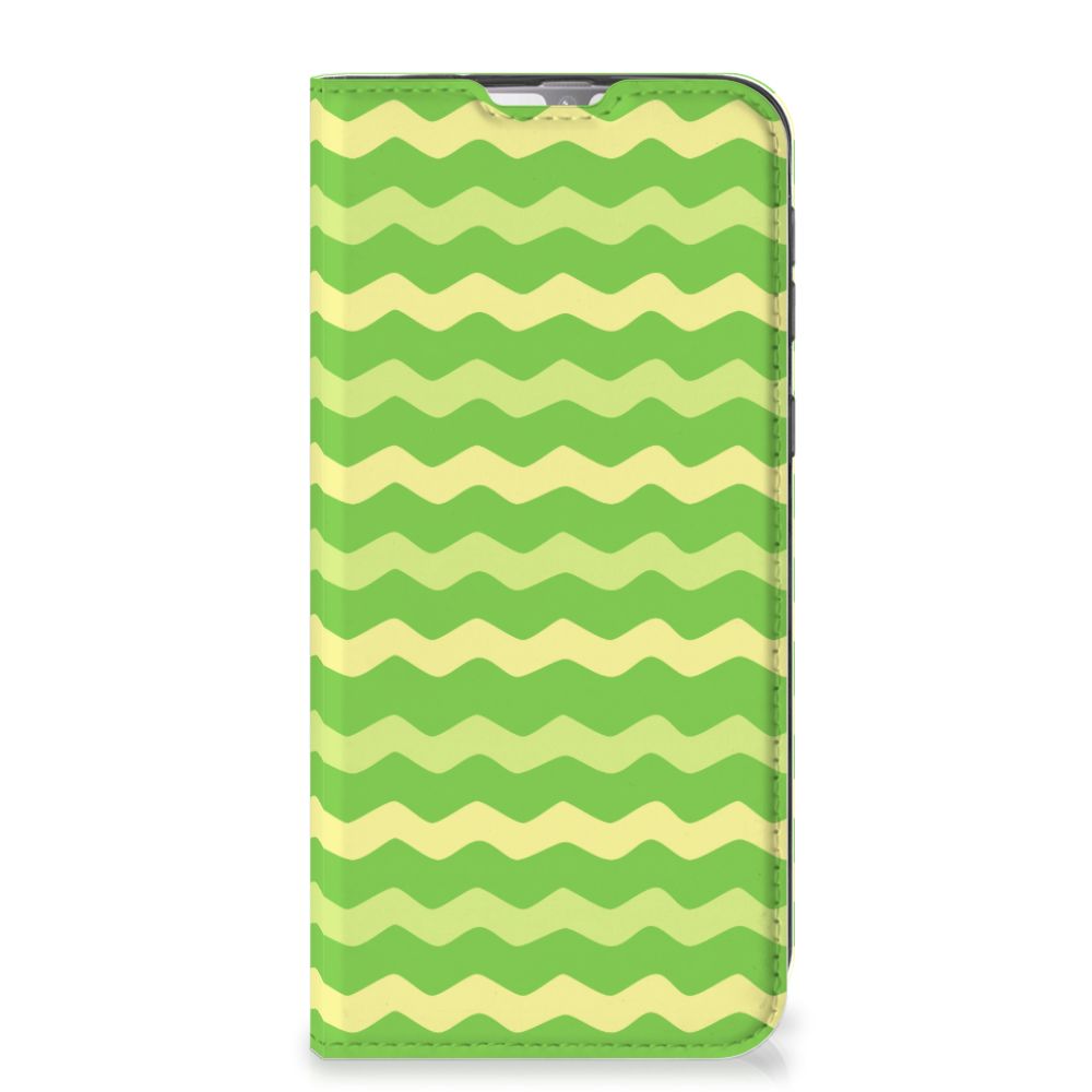Samsung Galaxy M31 Hoesje met Magneet Waves Green - B2C Telecom