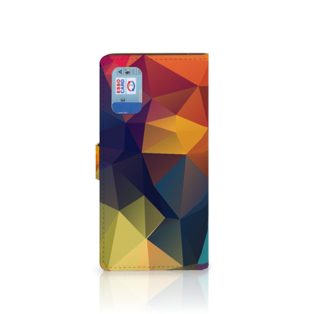 Samsung Galaxy A02s | M02s Book Case Polygon Color
