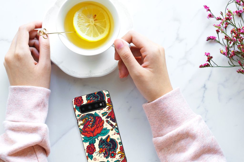 Grip Case voor Samsung Galaxy S10 Old Skool B2C Telecom