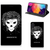 Mobiel BookCase Samsung Galaxy A50 Skull Hair