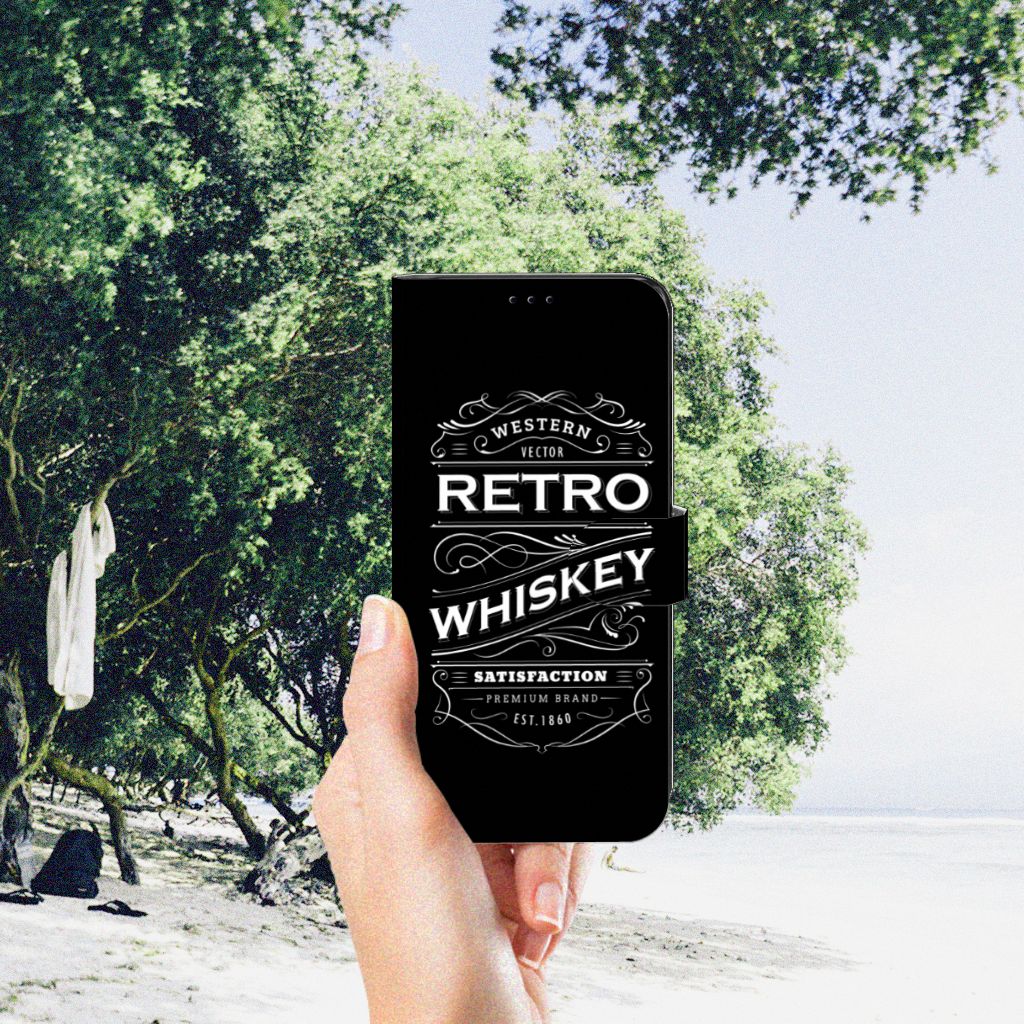 Motorola Edge 30 Pro Book Cover Whiskey