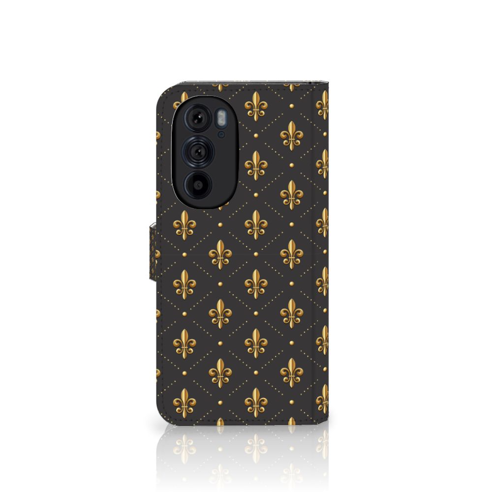 Motorola Edge 30 Pro Telefoon Hoesje Franse Lelie