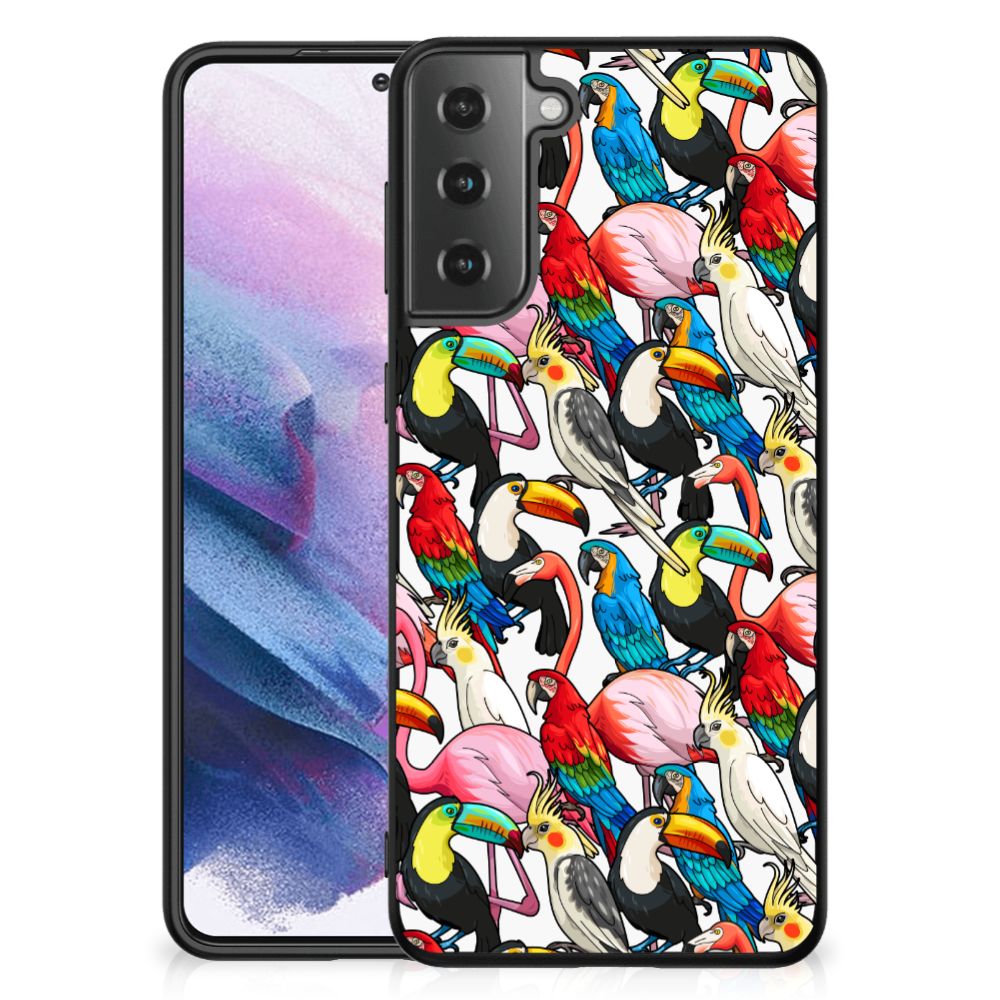 Samsung Galaxy S21 Plus Dierenprint Telefoonhoesje Birds B2C Telecom