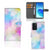 Hoesje OPPO Reno6 5G Watercolor Light met pastelkleuren en pasjeshouder, uniek en kleurrijk ontwerp.