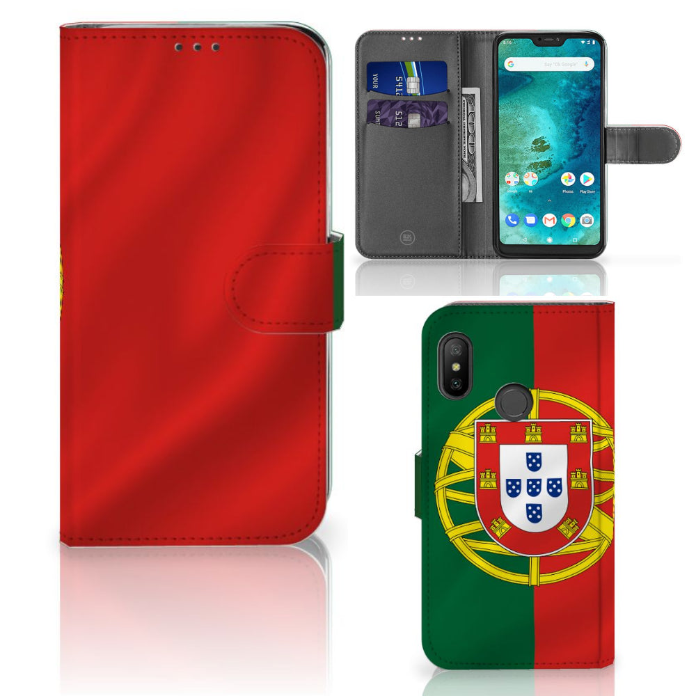 Xiaomi Mi A2 Lite Bookstyle Case Portugal