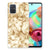 Samsung Galaxy A71 TPU Siliconen Hoesje Marmer Goud