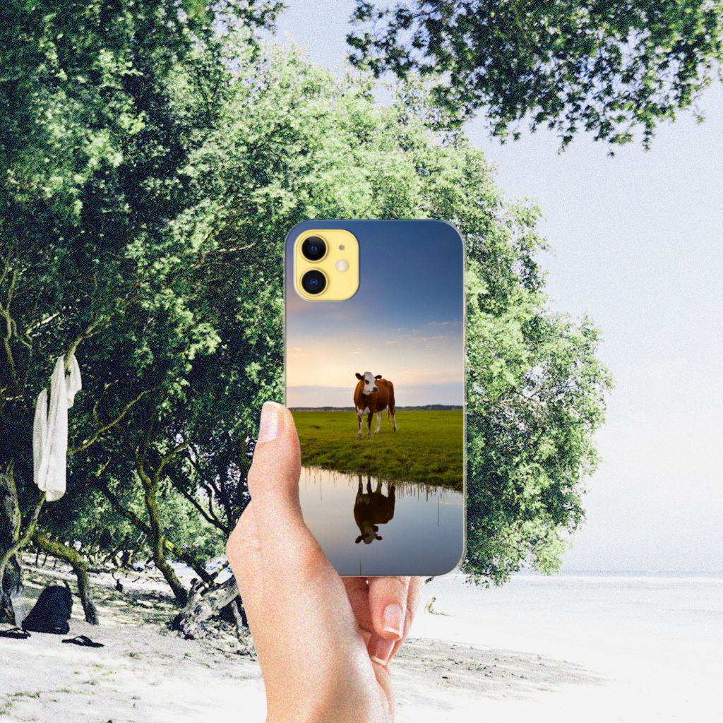 Apple iPhone 11 TPU Hoesje Koe