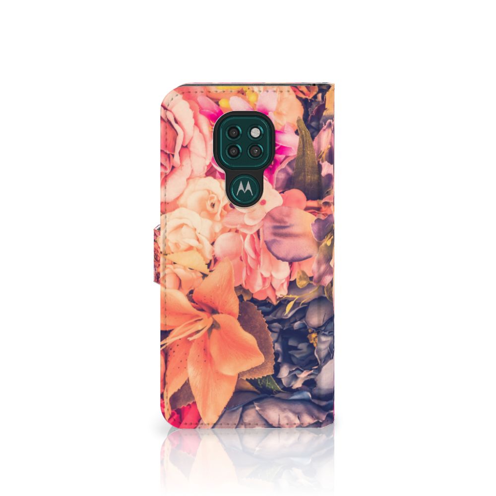 Motorola Moto G9 Play | E7 Plus Hoesje Bosje Bloemen