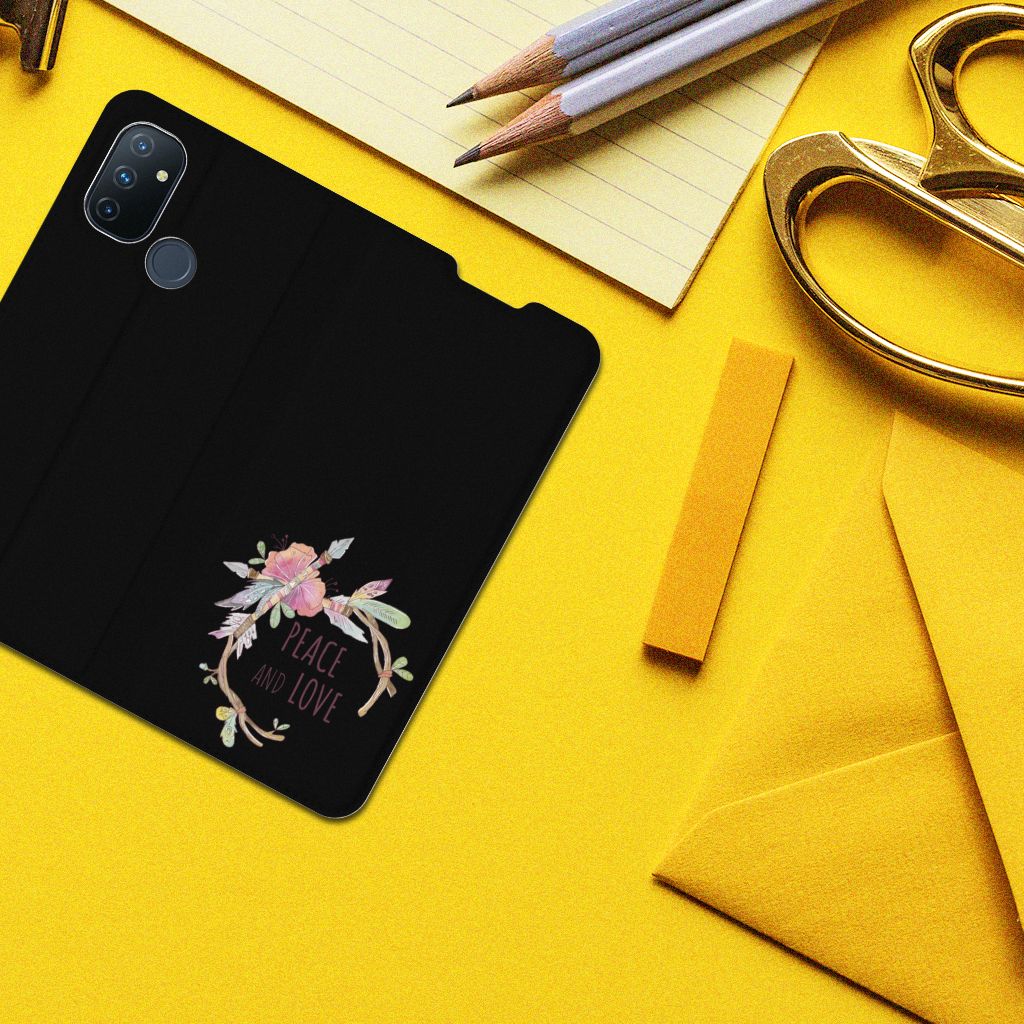 OnePlus Nord N100 Magnet Case Boho Text - B2C Telecom