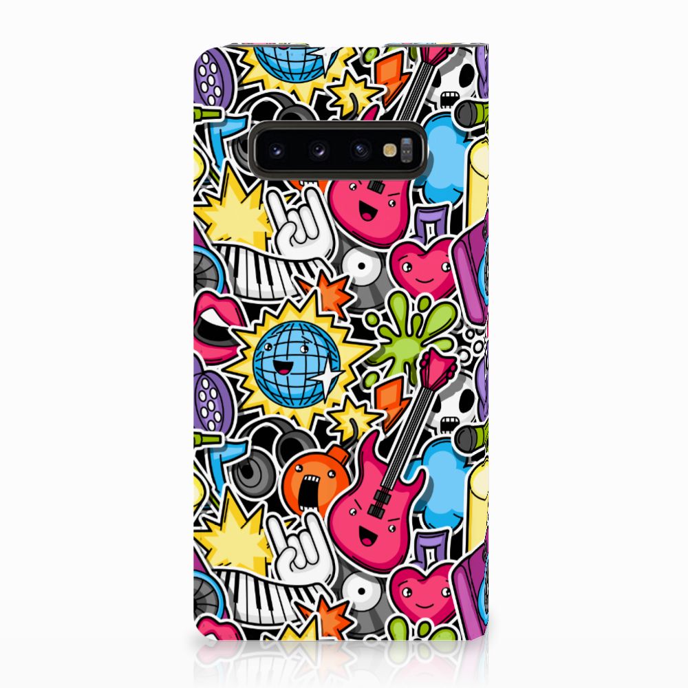 Samsung Galaxy S10 Plus Hippe Standcase Punk Rock