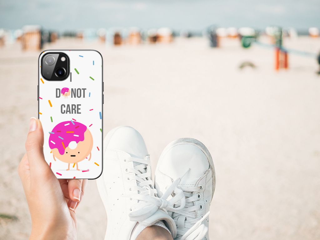 Apple iPhone 13 Back Cover Hoesje Donut Roze B2C Telecom