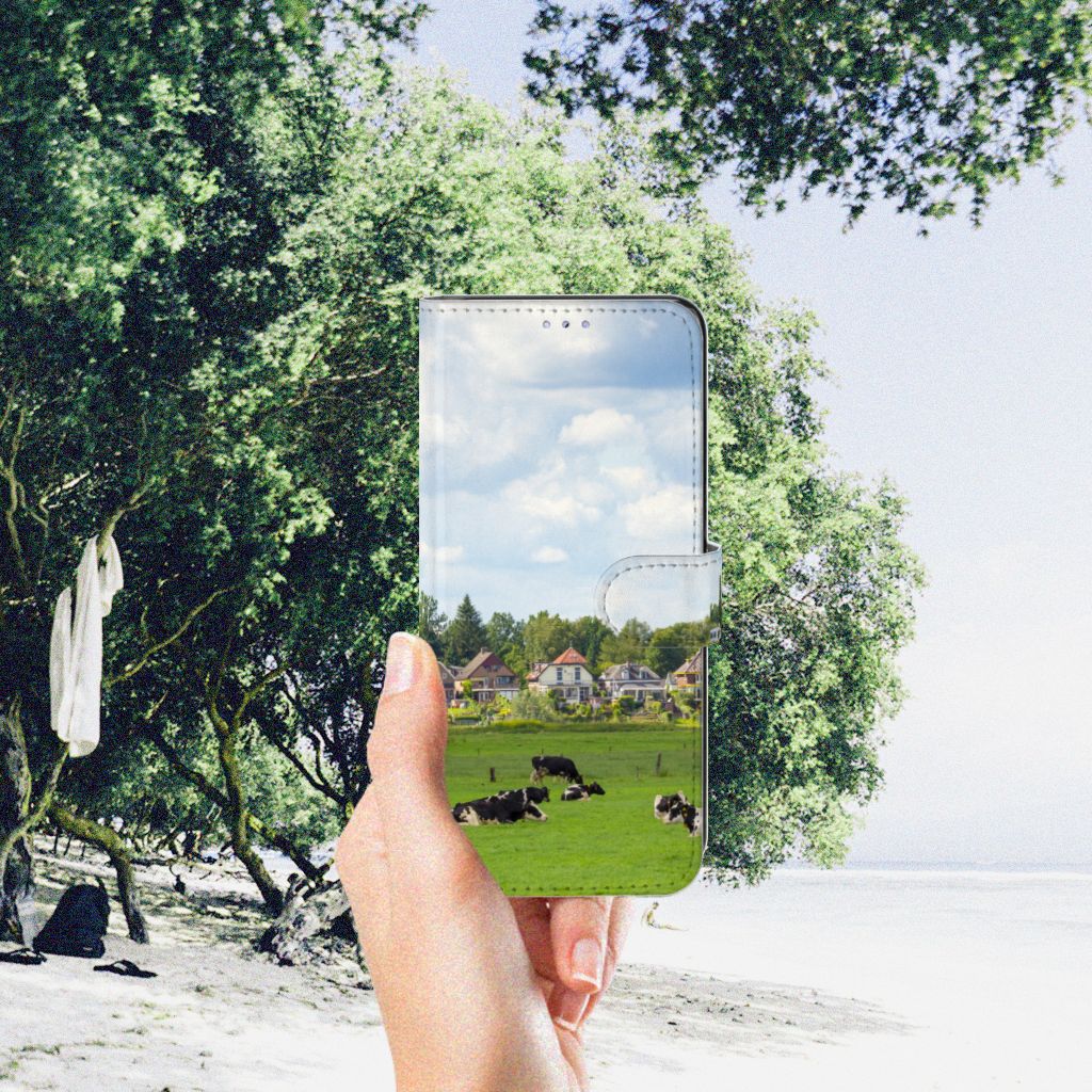 Motorola Moto G31 | G41 Telefoonhoesje met Pasjes Koeien