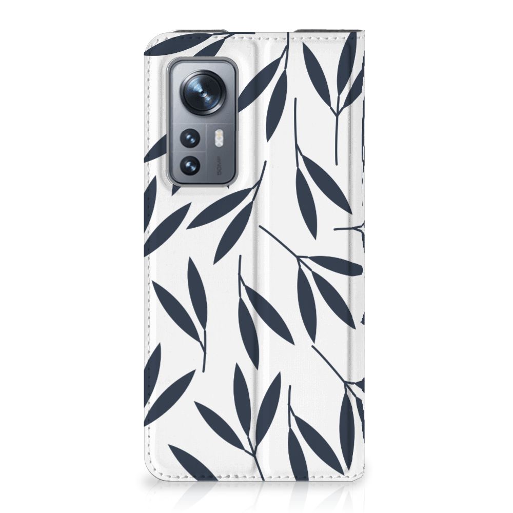 Xiaomi 12 | 12X Smart Cover Leaves Blue - B2C Telecom